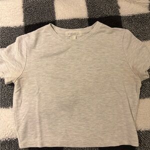 Forever 21 Gray Crop Top